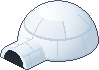 A small igloo