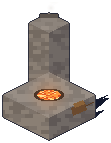 The blacksmith's forge