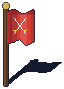 A red PvP banner