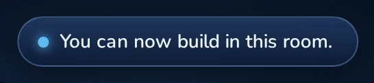 The message your helper sees after receiving rights.